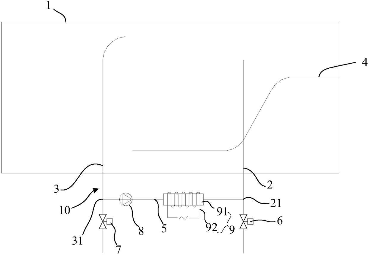 Water heater and control method of water heater