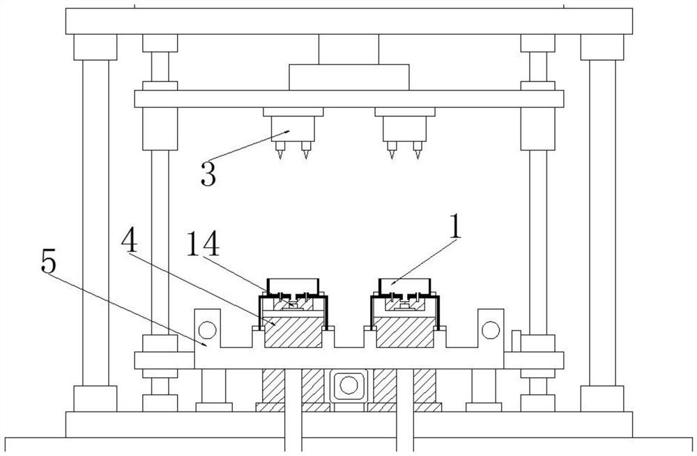 Riveting machine and using method thereof