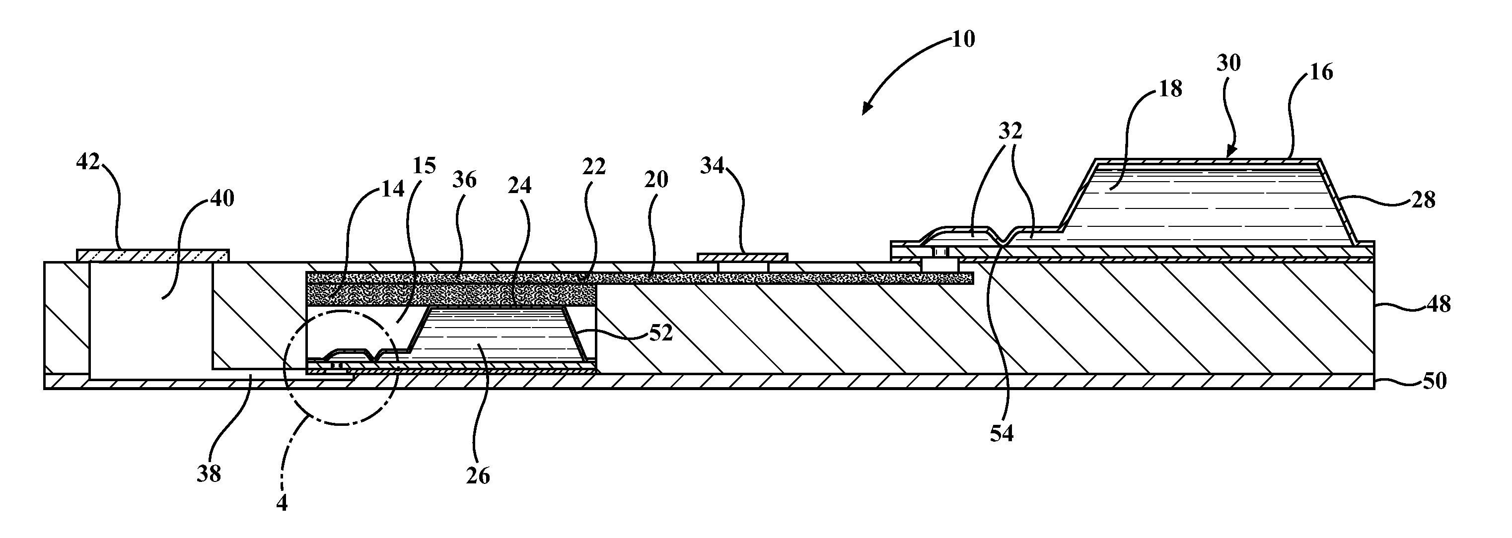 Disposable, fluid actuated, mechanically driven point-of-care invitro-diagnostic apparatus and method of performing a point-of-care invitro-diagnostic test