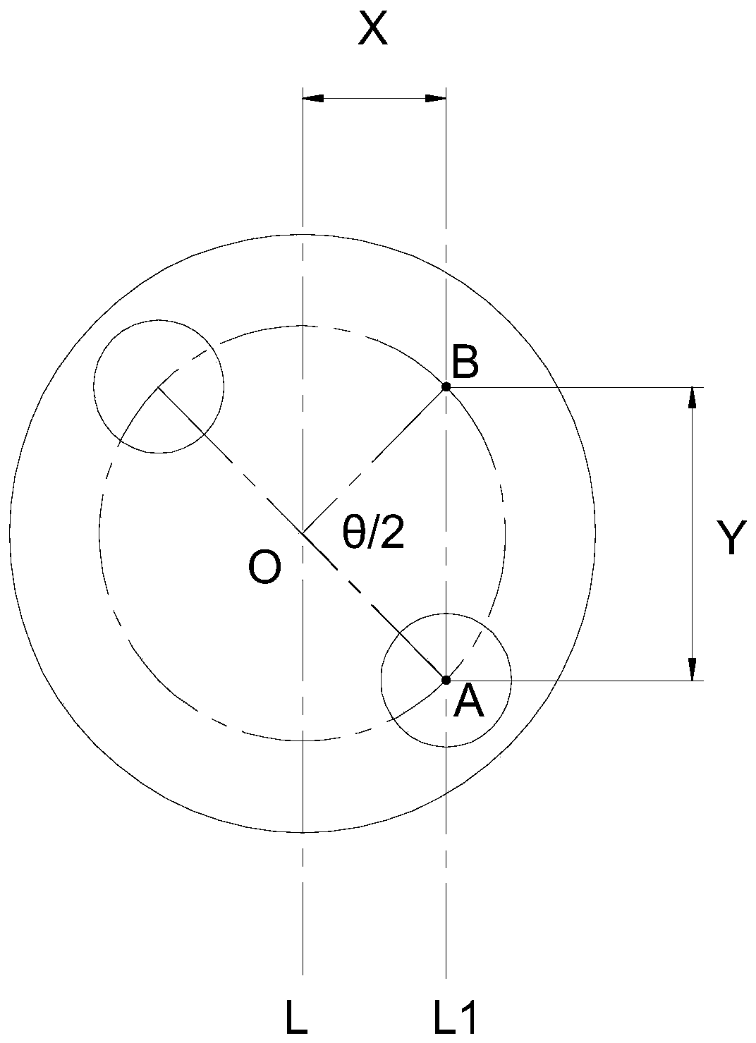 Vortex thickness measuring method