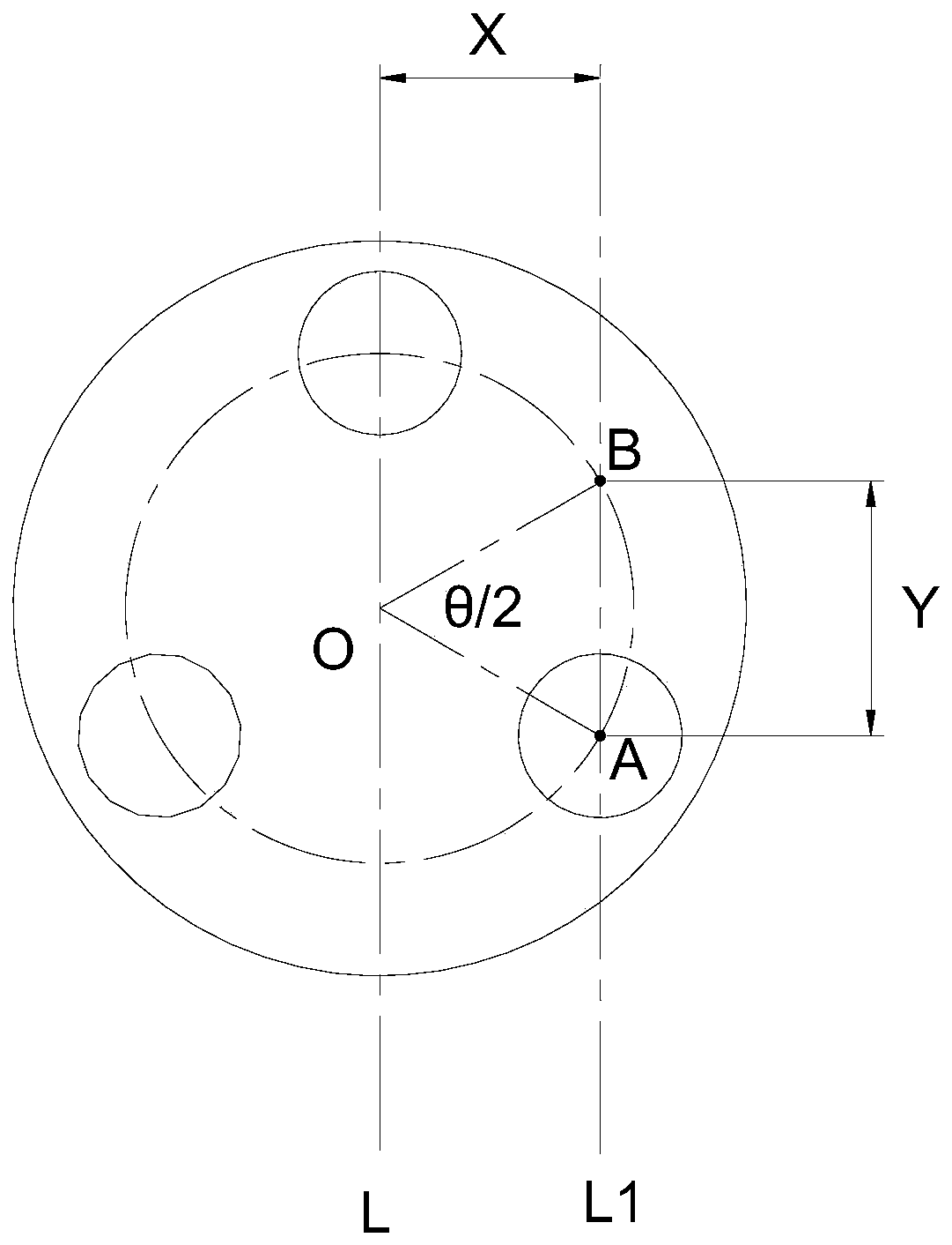 Vortex thickness measuring method