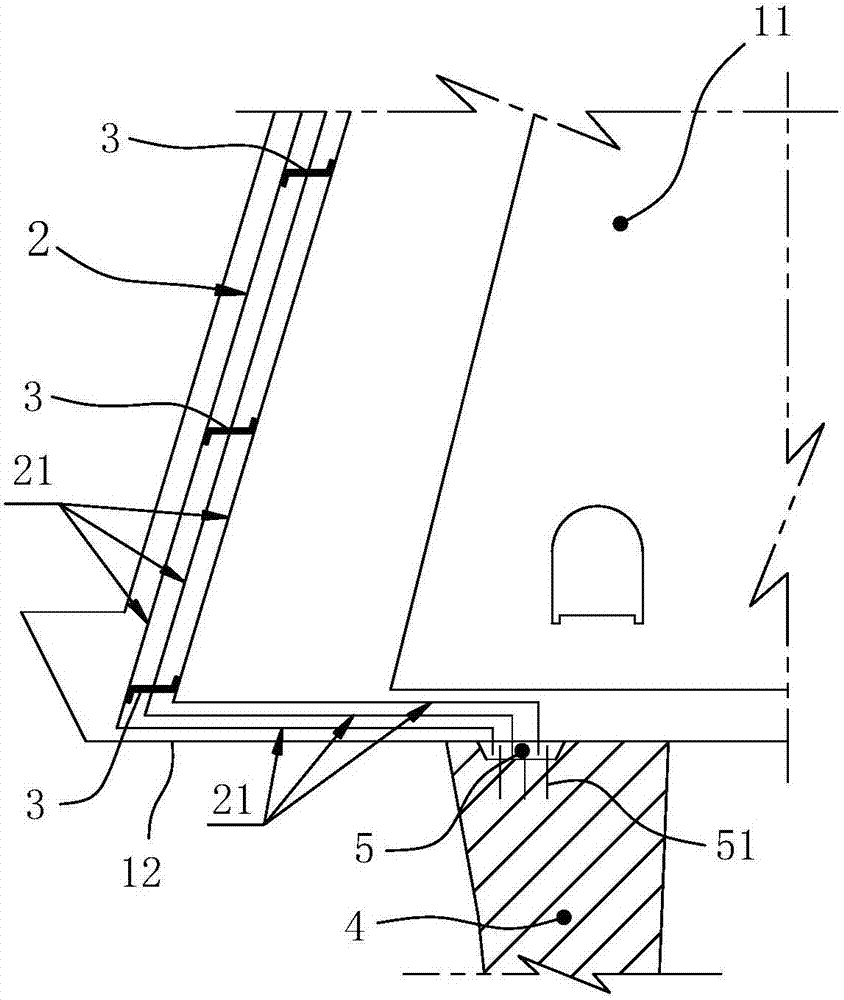 Dam anti-seepage and water-tight structure