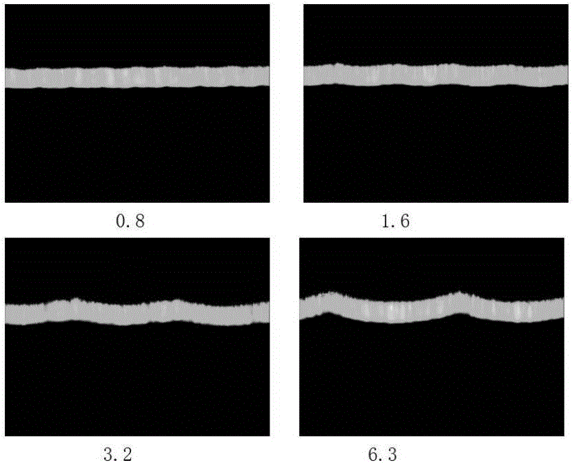 Detection method for surface roughness of mobile phone housing