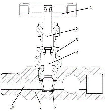 Manual plunger valve device with upper valve seat body and lower valve seat body capable of being sealed independently