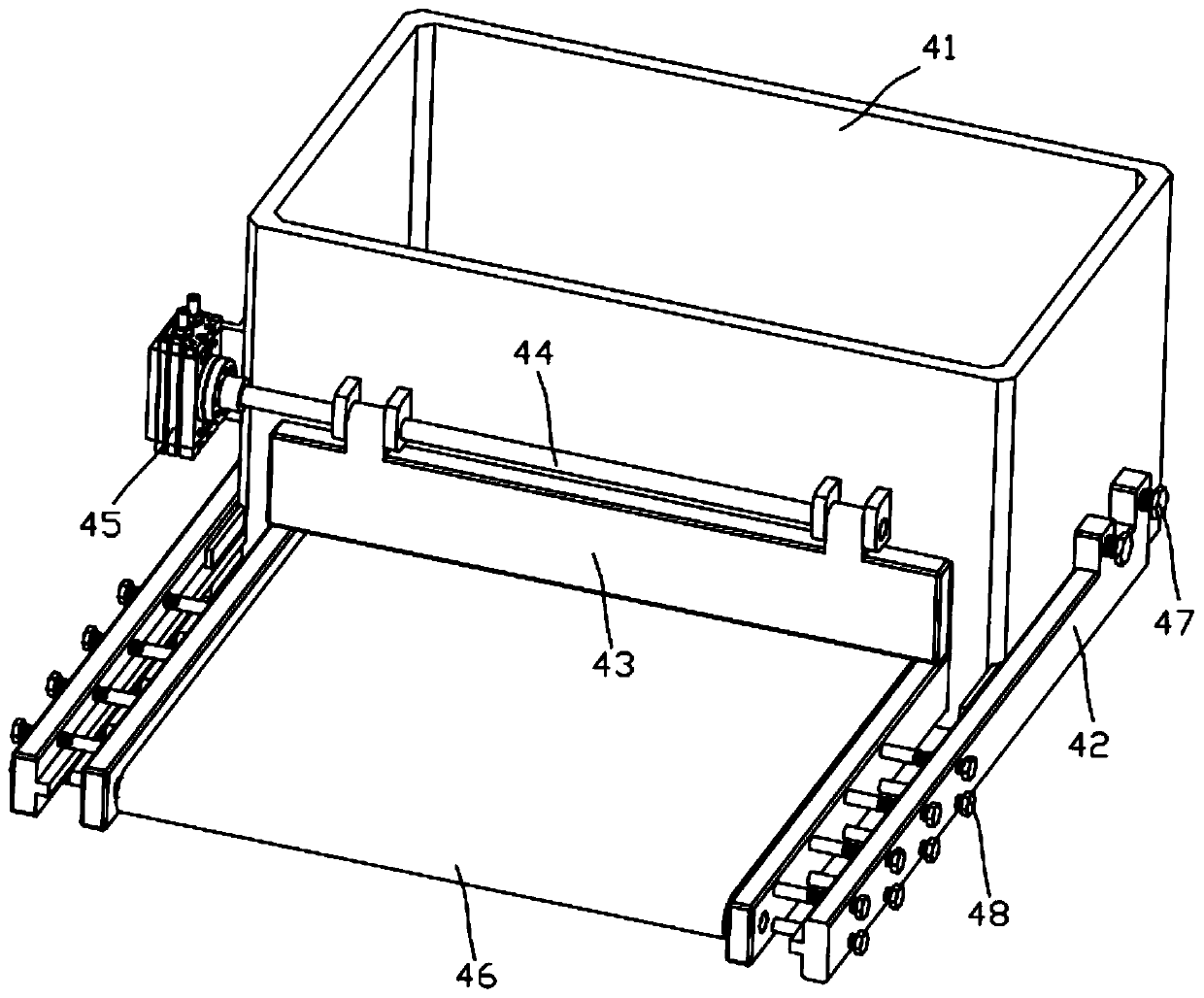 Dredging type silt cleaning device