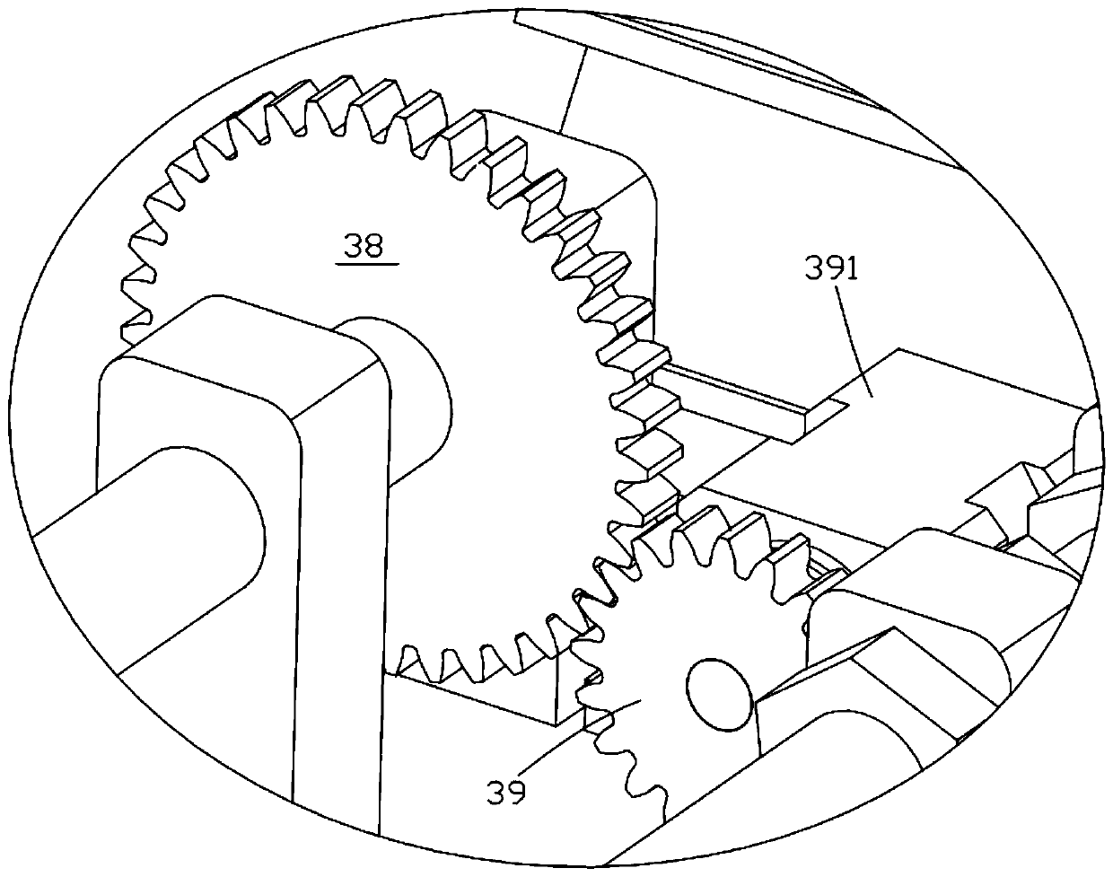 Dredging type silt cleaning device