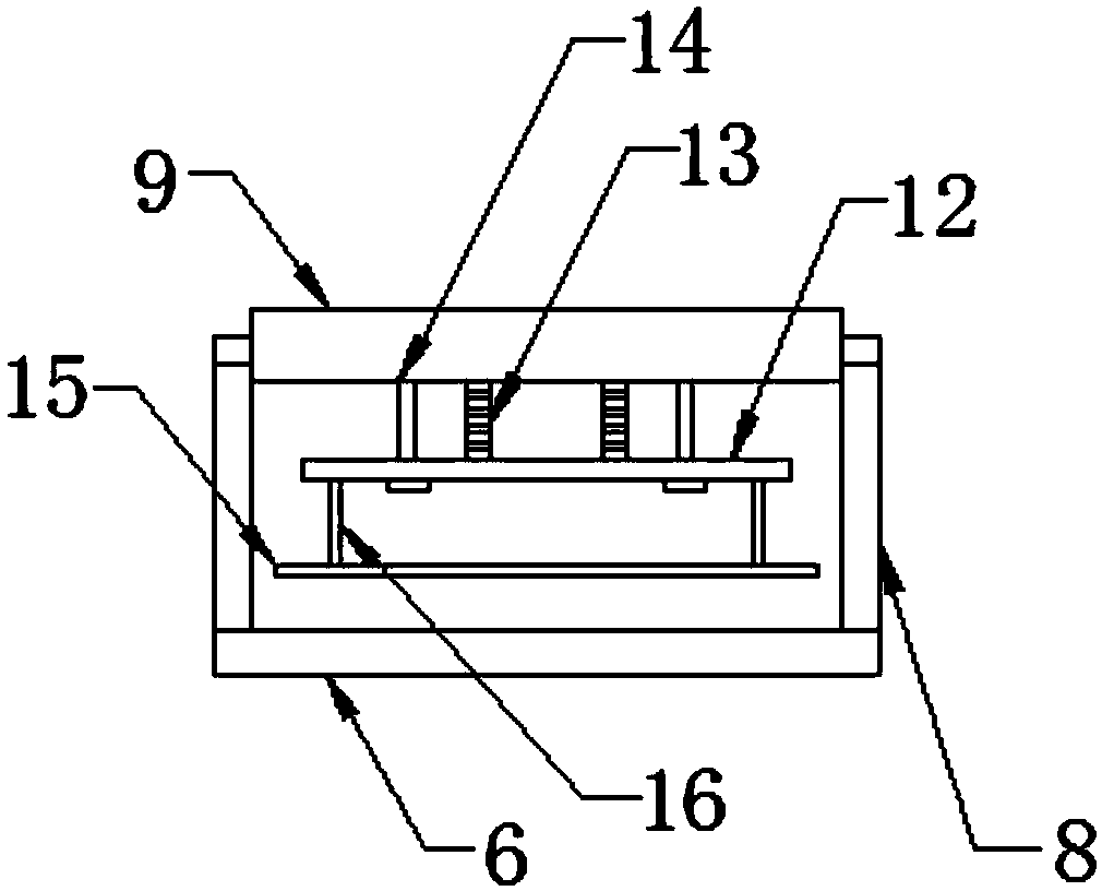 Cloth pressing device for warp knitting machine