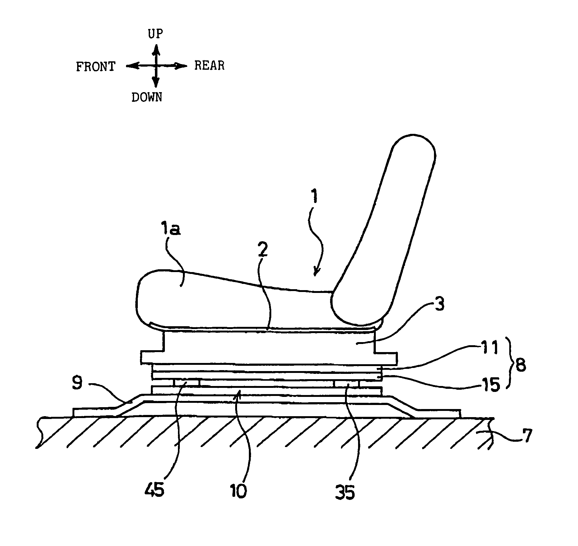 Seat-load measuring apparatus