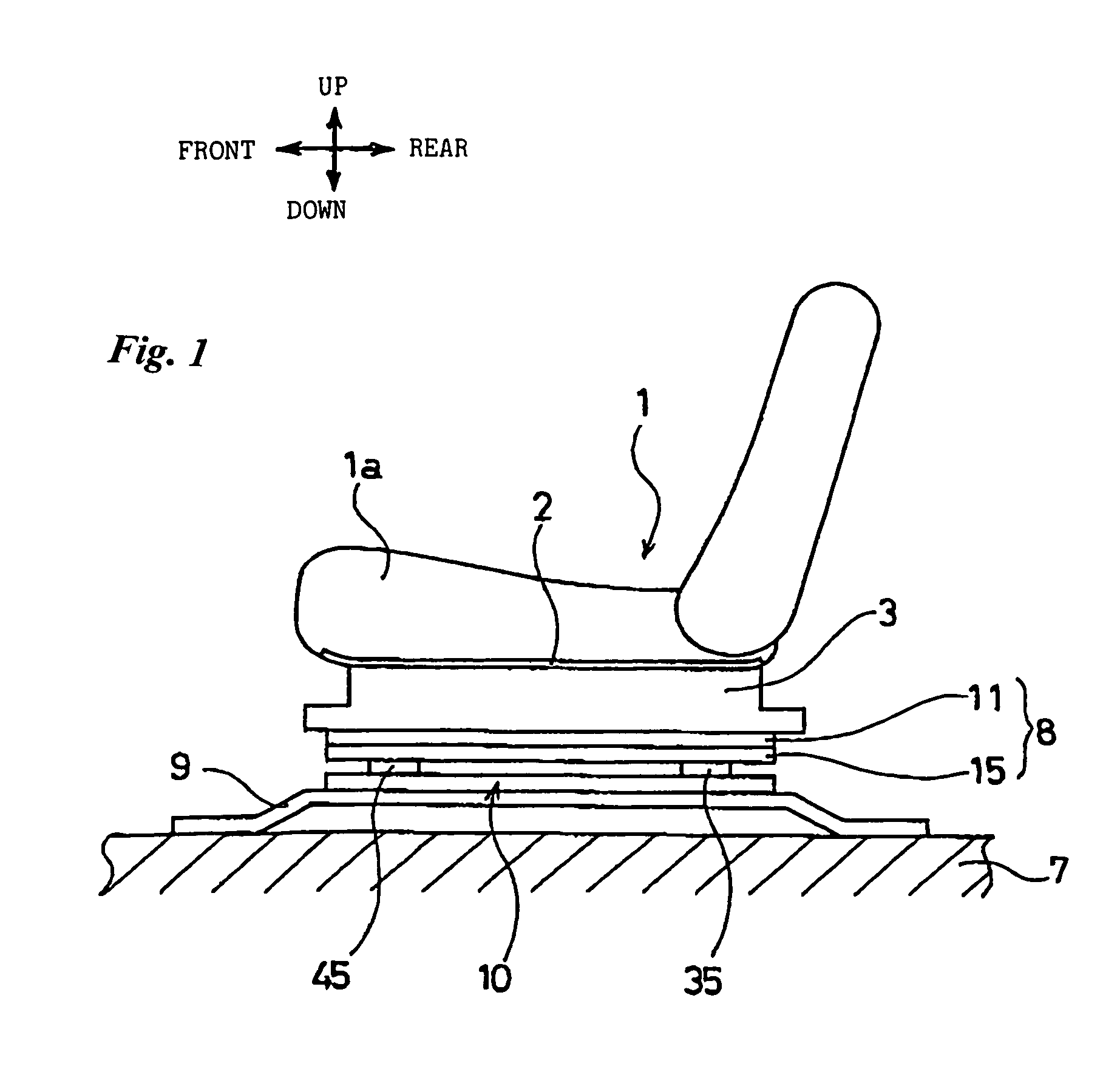 Seat-load measuring apparatus