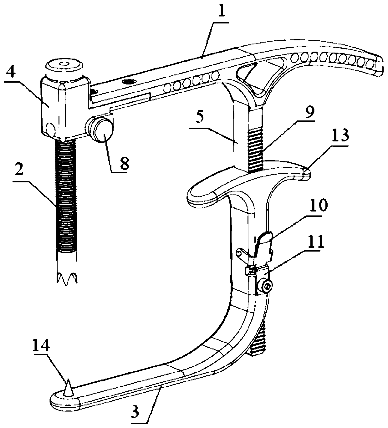 Closed reduction coracoid and clavicle perforation screw guide