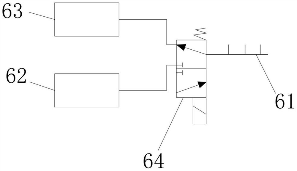 Detection device for antibiotics in water environment