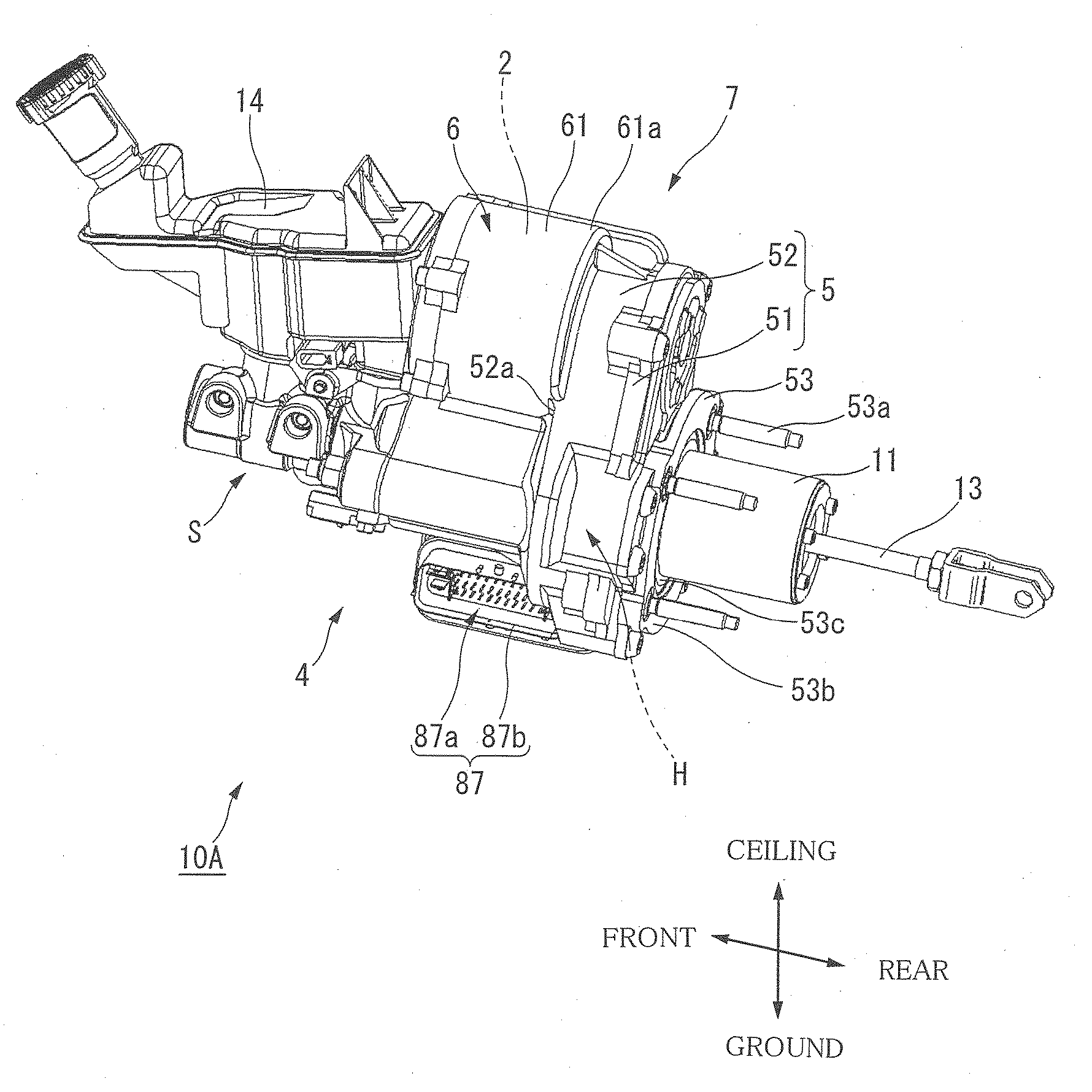 Electronic control apparatus