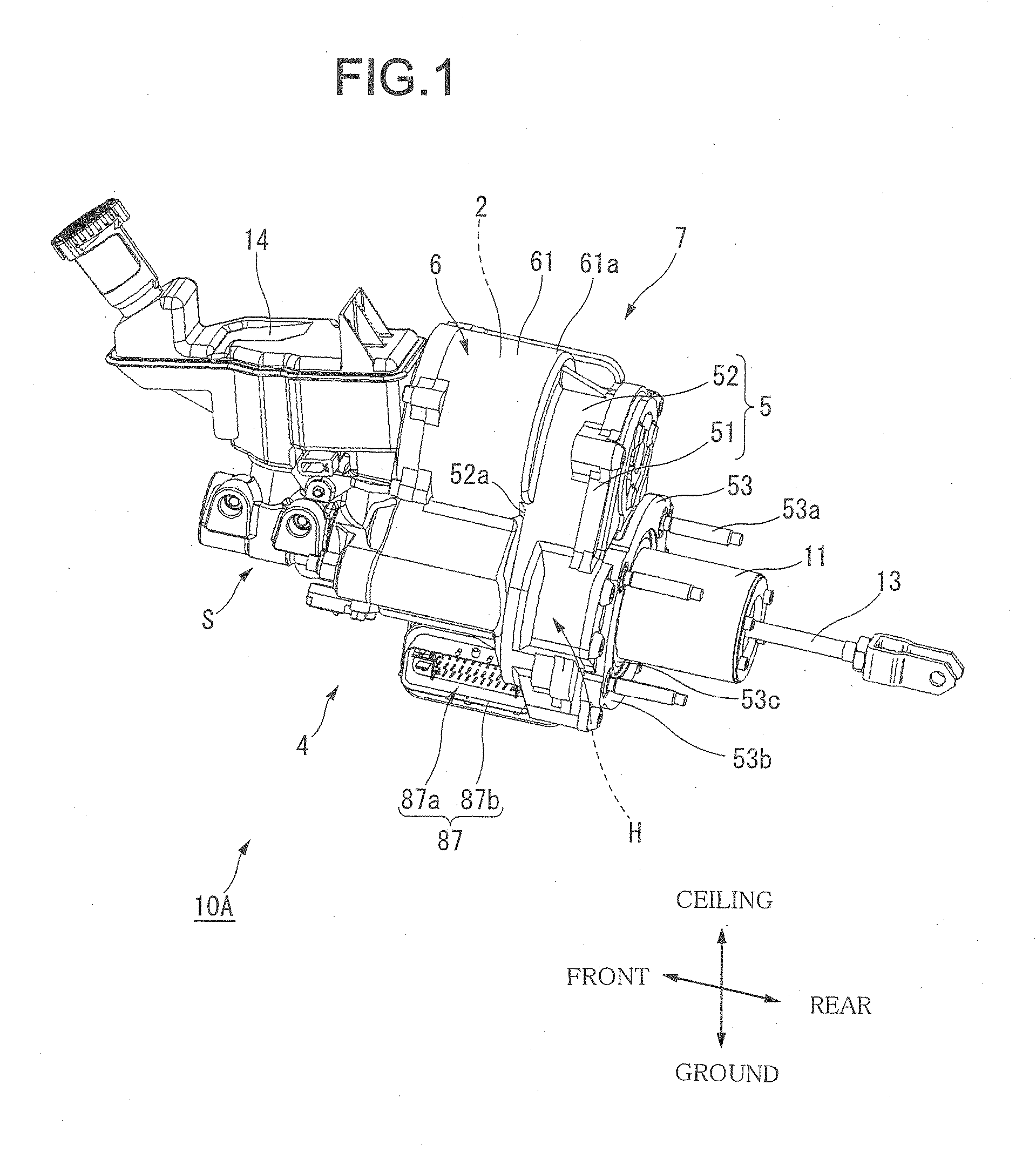 Electronic control apparatus