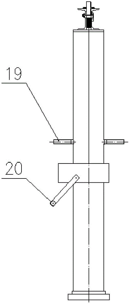 Heavy water reactor spent fuel basket testing inspection device