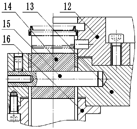 Structure with boss capable of assembling soft ring and aluminum plastic combined water cover