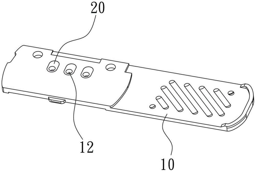 Electrochemical sensing test piece and making method thereof