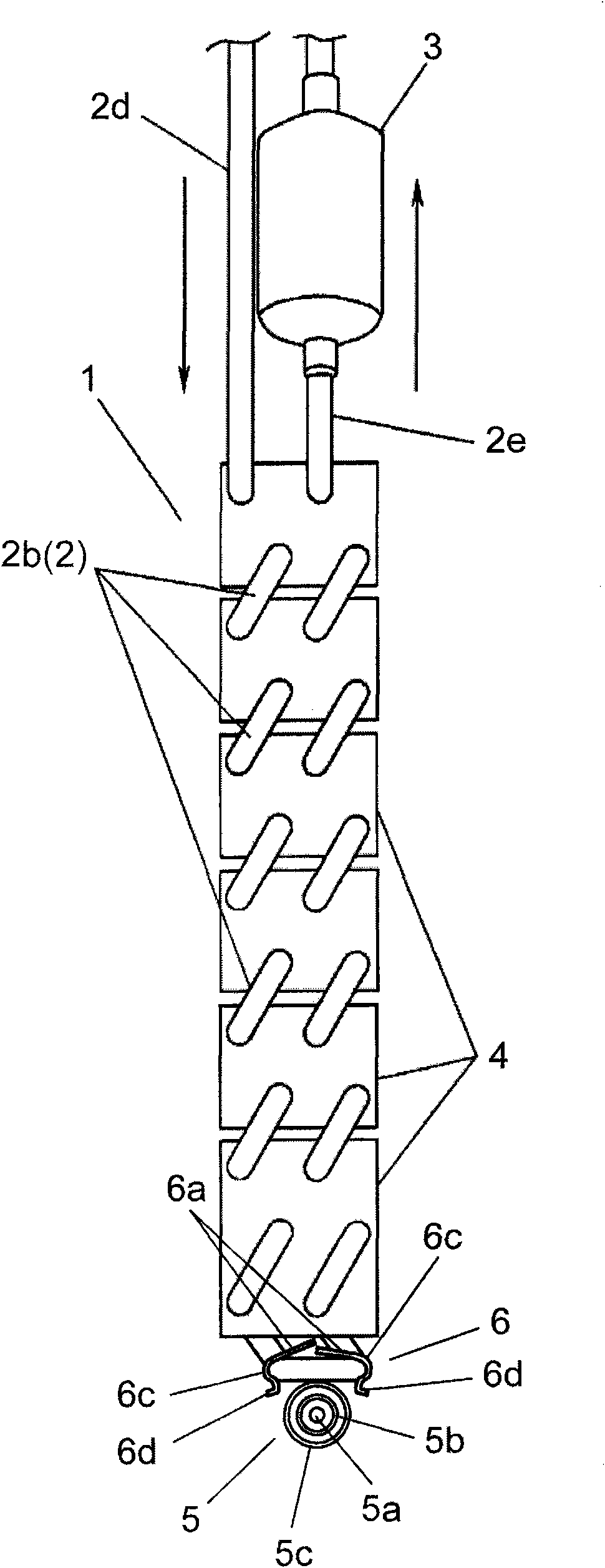 Cooler with defrosting heater, and object storage device