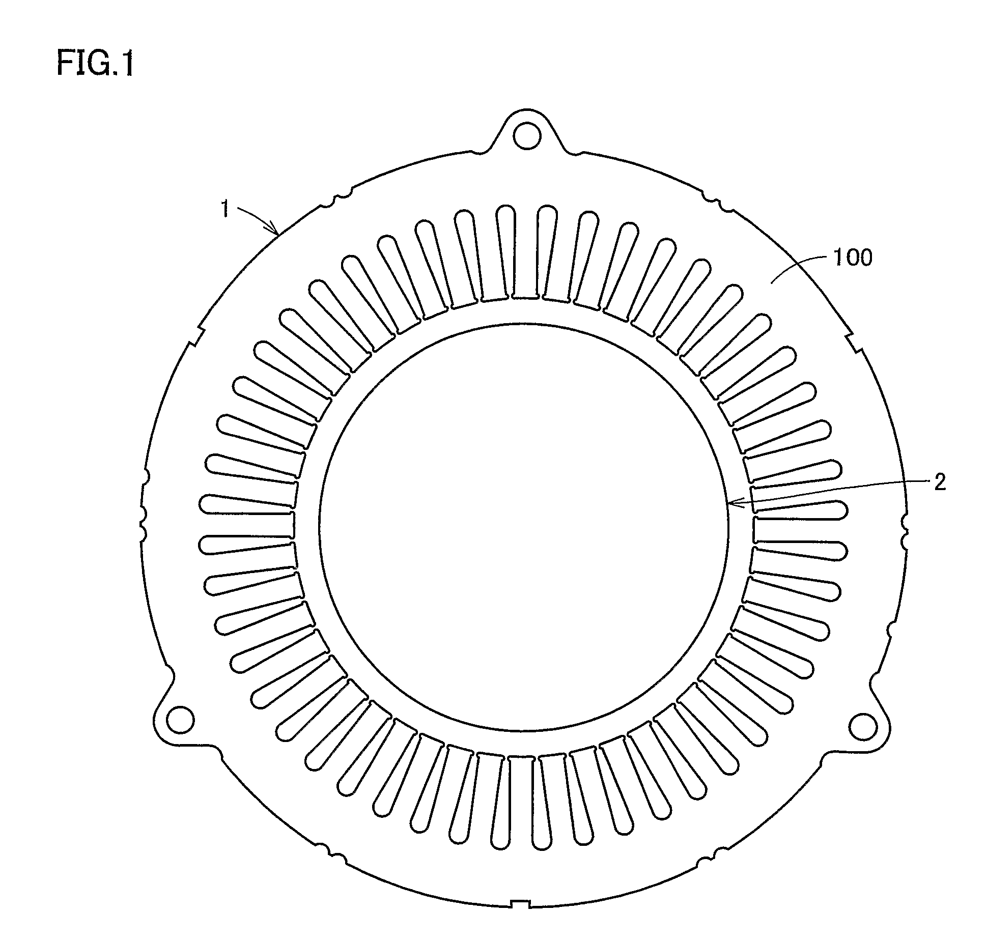 Winding structure of rotating electric machine