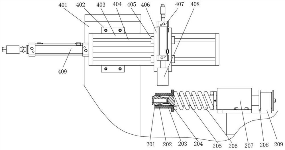 Automatic winding machine for inductance coil