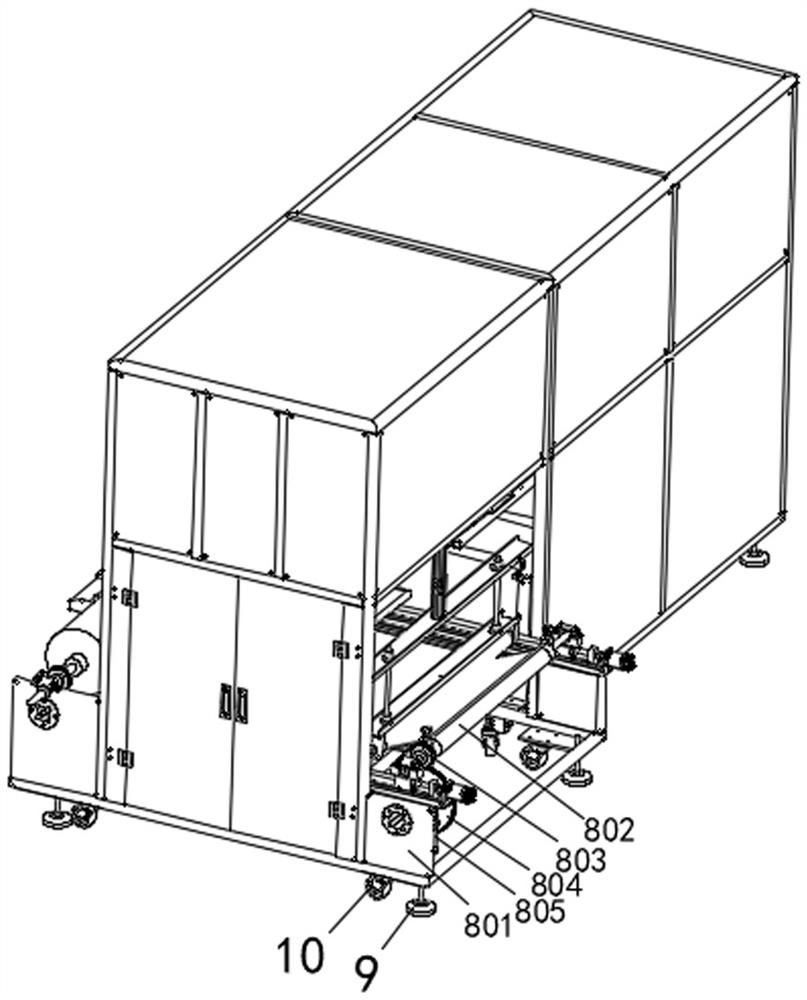 Automatic withstand voltage test device for insulation pad