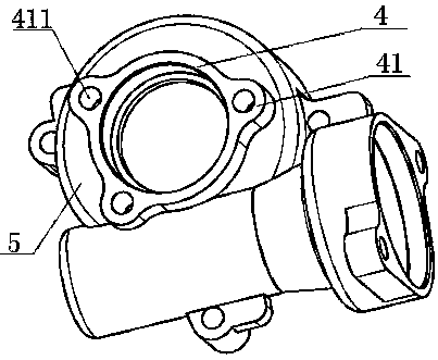 A column-assisted electric power steering device