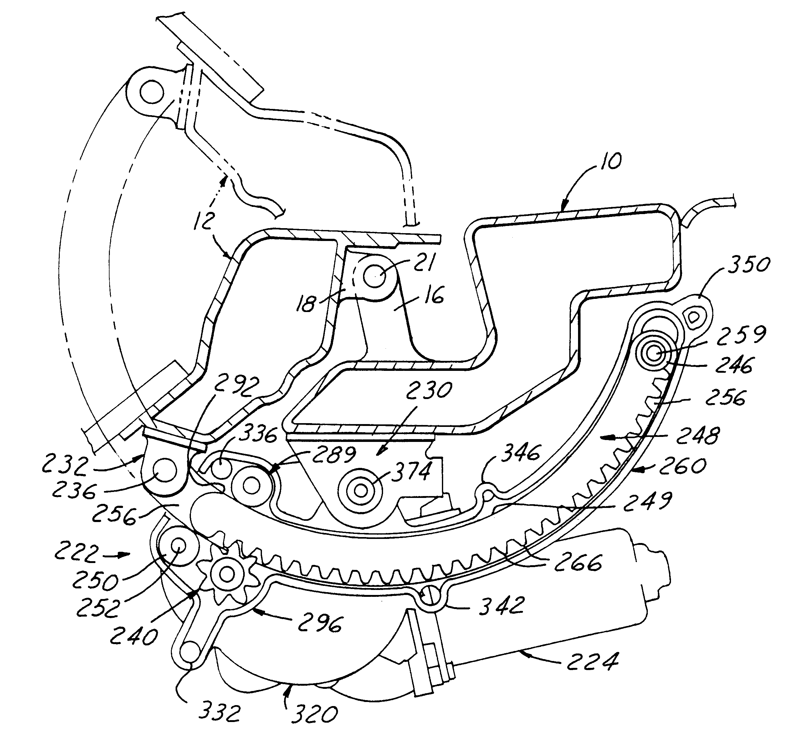 Vehicle liftgate power operating system