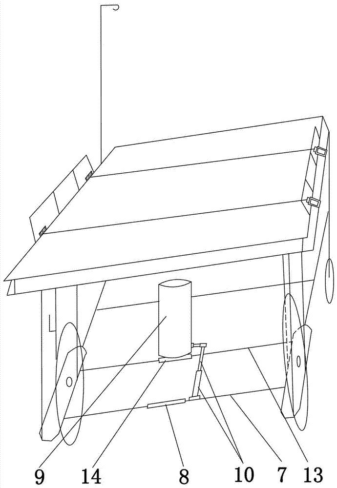 A stretcher cart integrating oxygen inhalation, infusion, and patient restraint