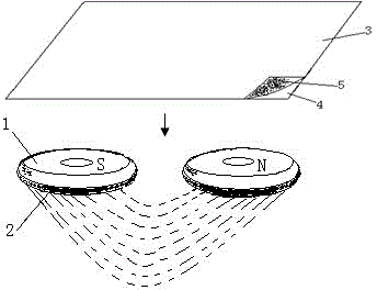 Pain relief patch with magnetic buckle interaction