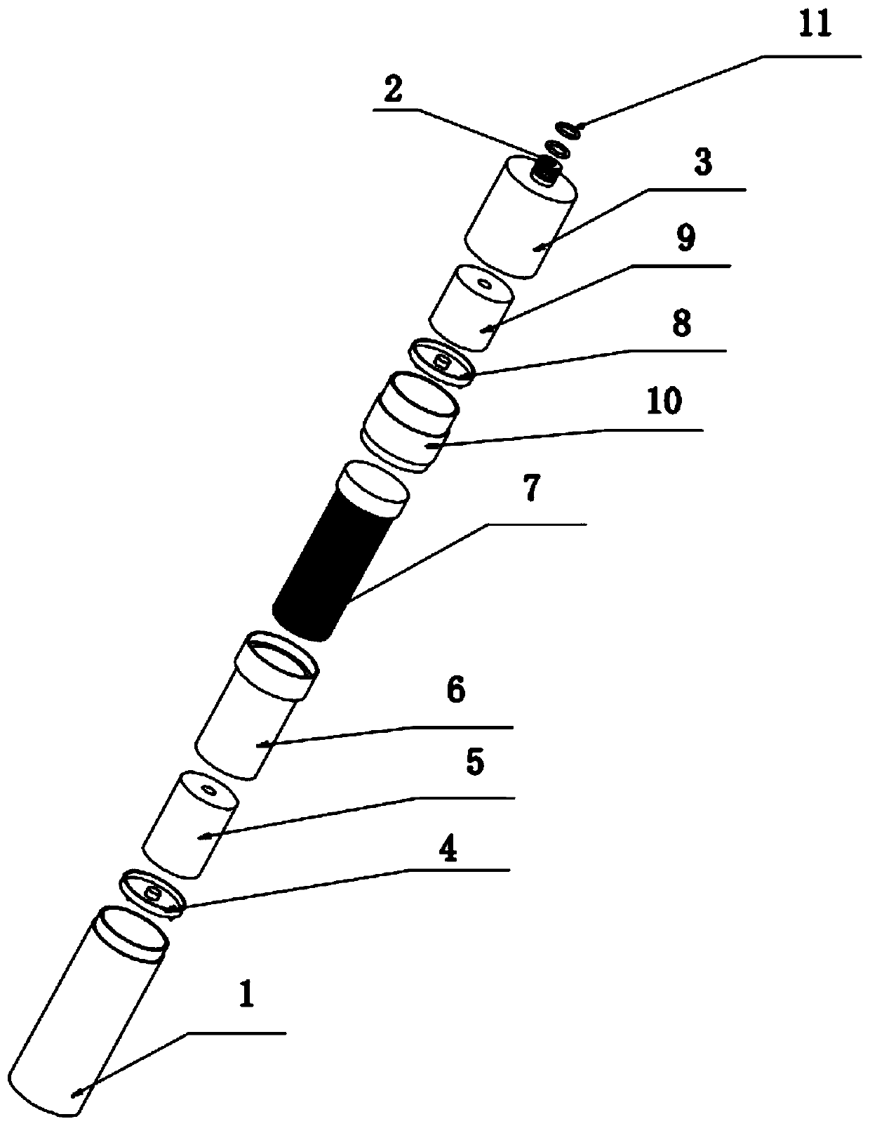 Faucet filter element structure