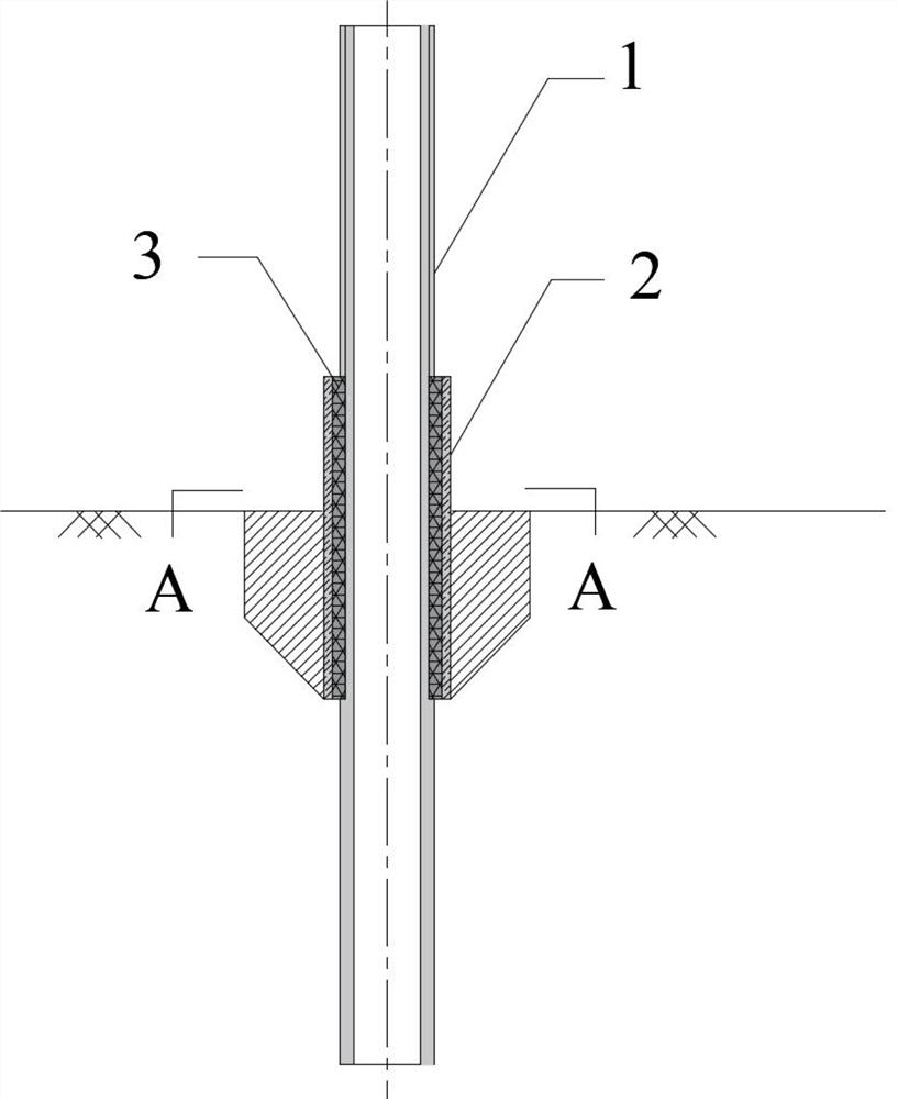 Novel offshore wind power foundation structure and construction method thereof