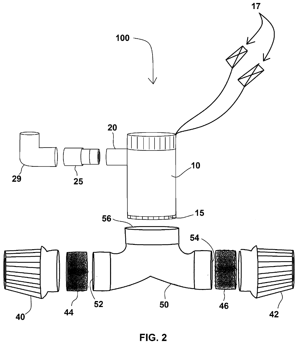 Water Movement System and Method for Controlling Water Breeding Insect Populations