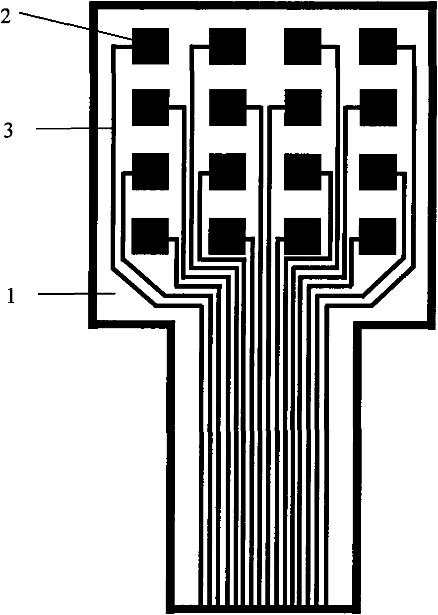 Development method of flexible pressure-sensitive element based on carbon nano-tube filled high polymer composite material