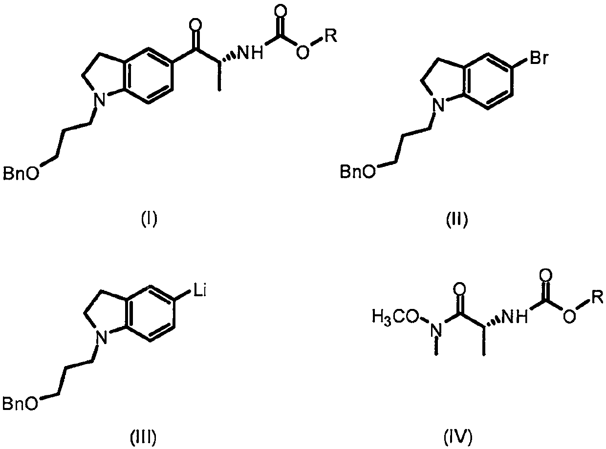 Method for preparing silodosin chiral intermediate