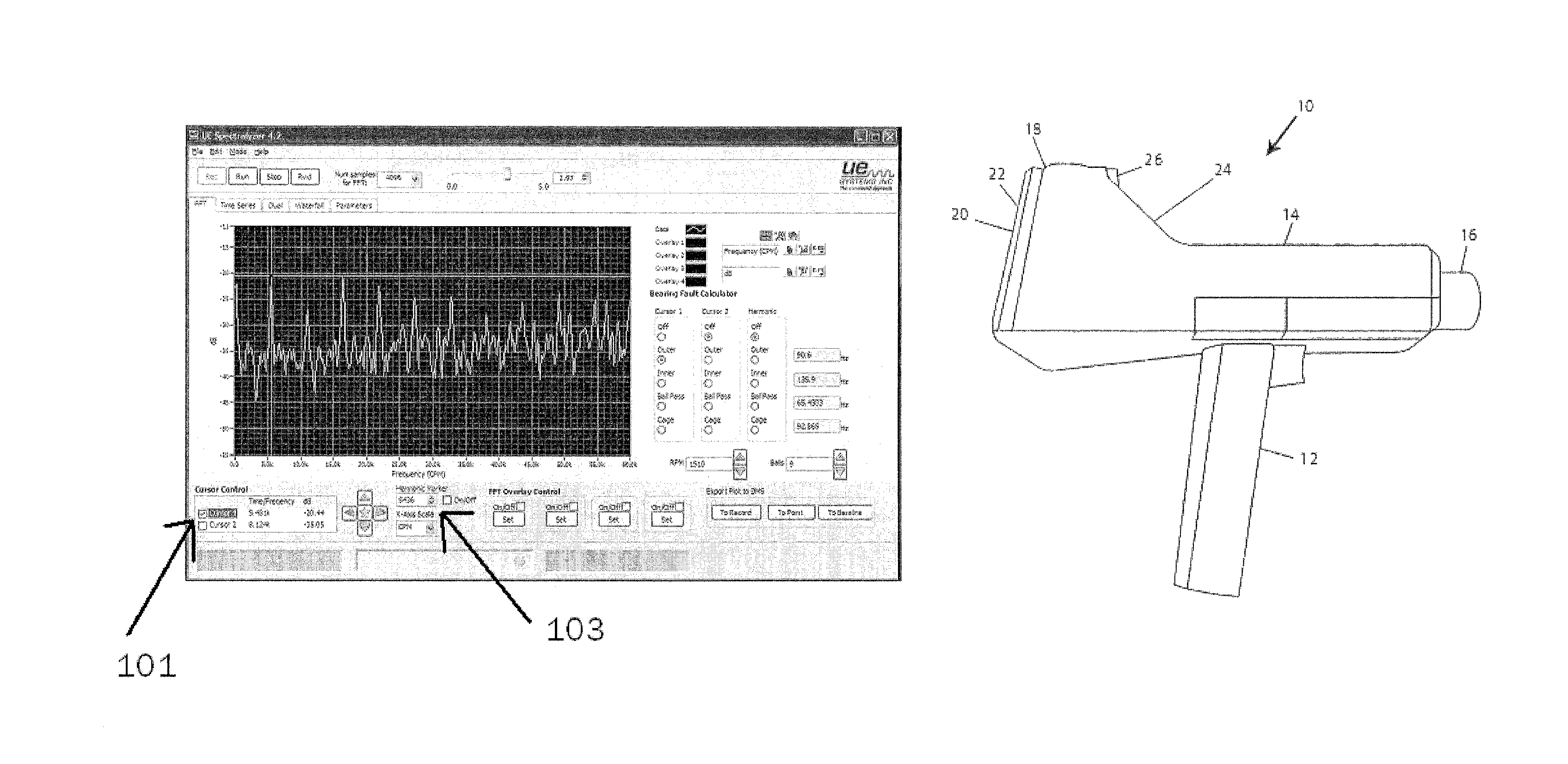 System for bearing fault detection