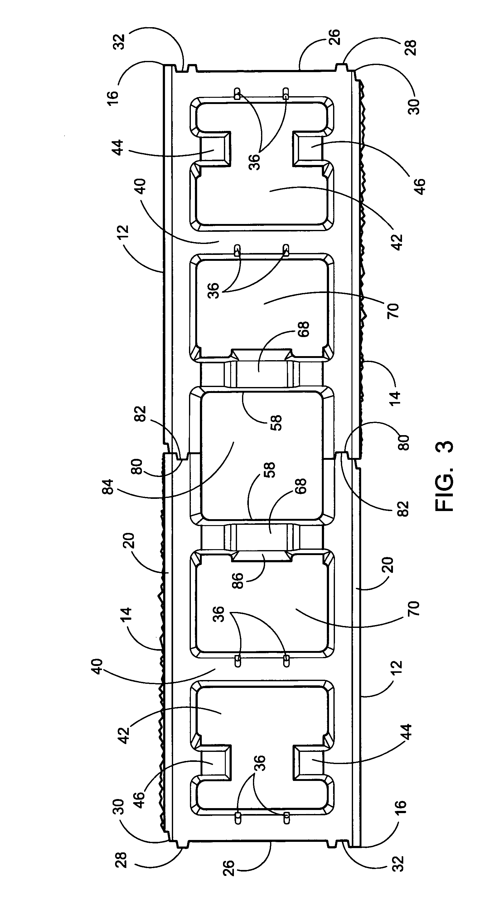 Two piece interlocking block system