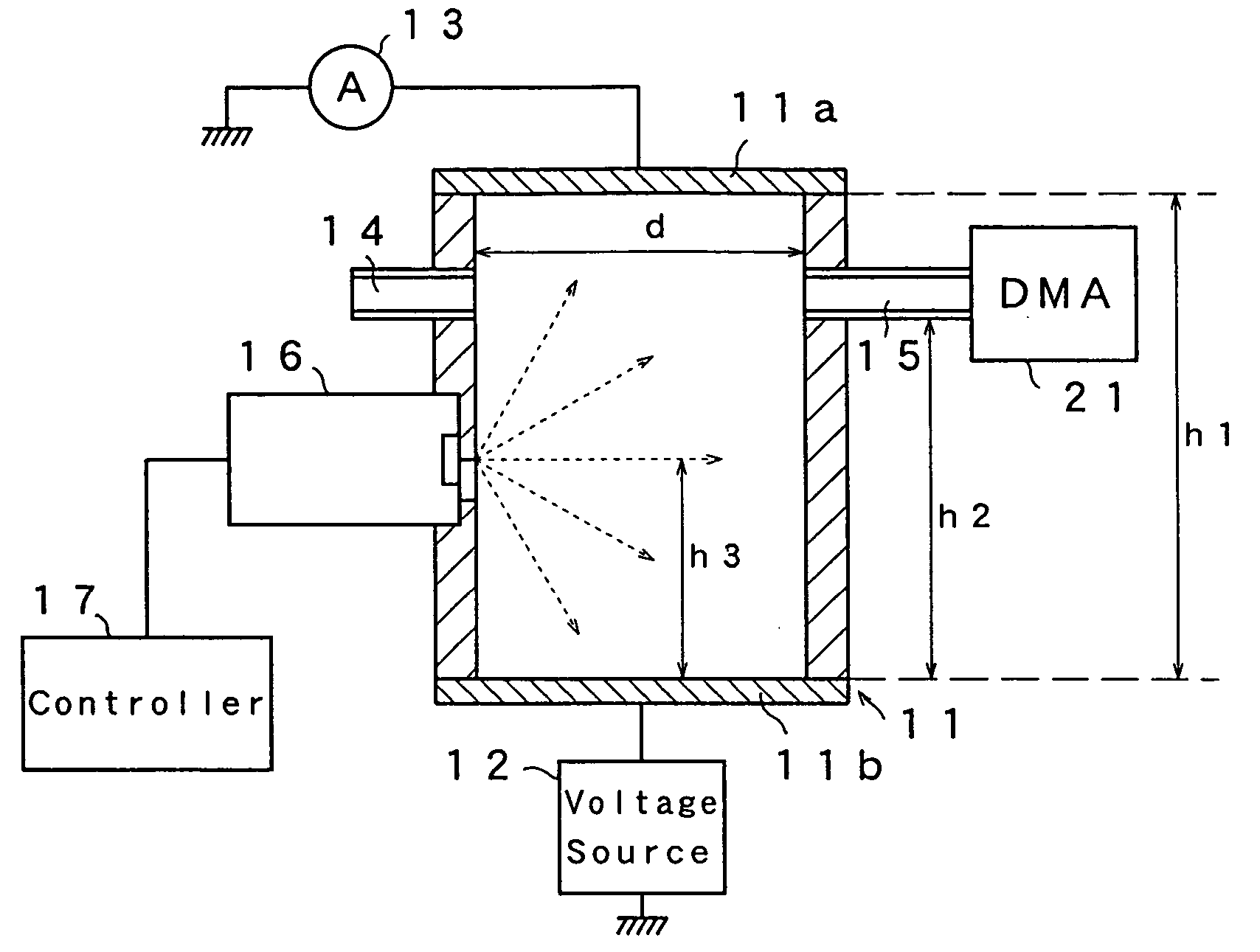 Aerosol particle classification apparatus