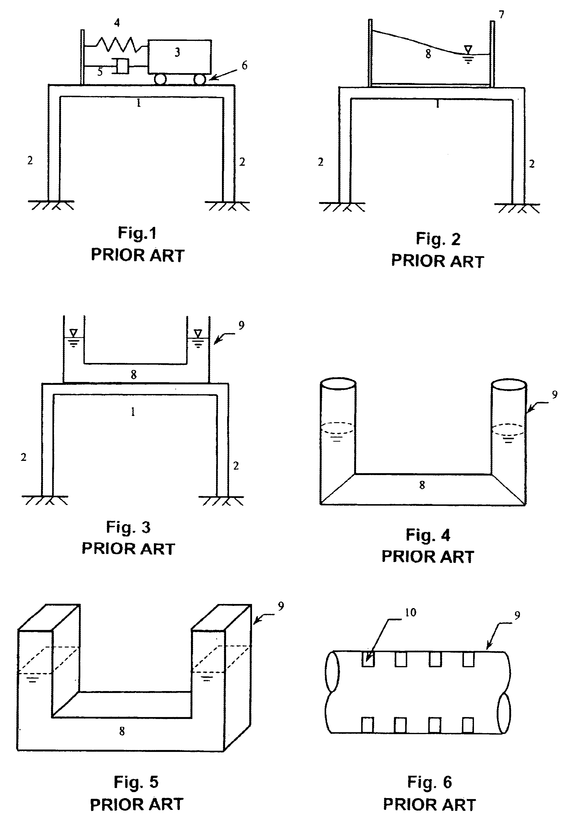 Propeller-controlled active tuned-liquid-column damper