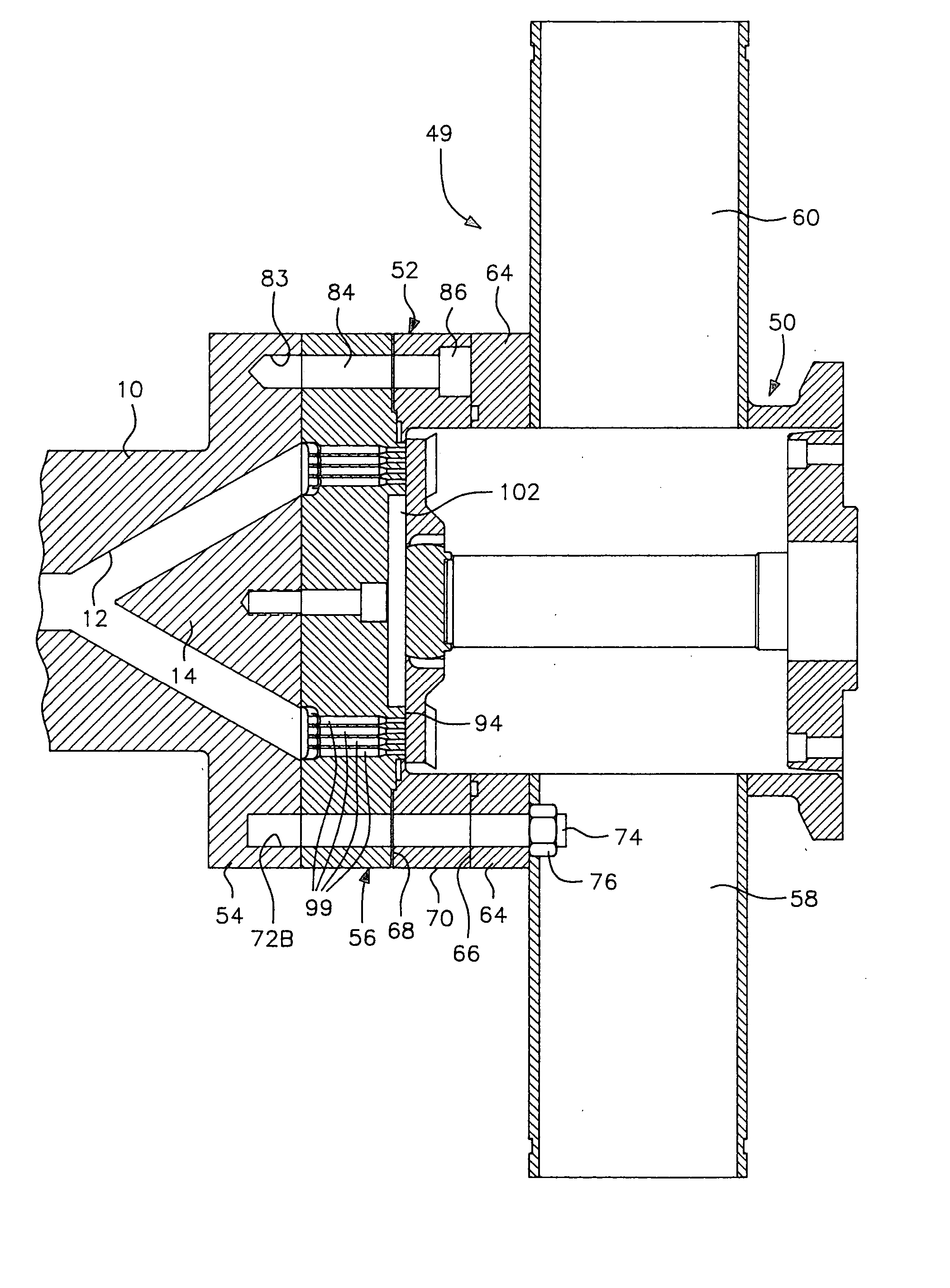 Two-piece water box assembly for pelletizer