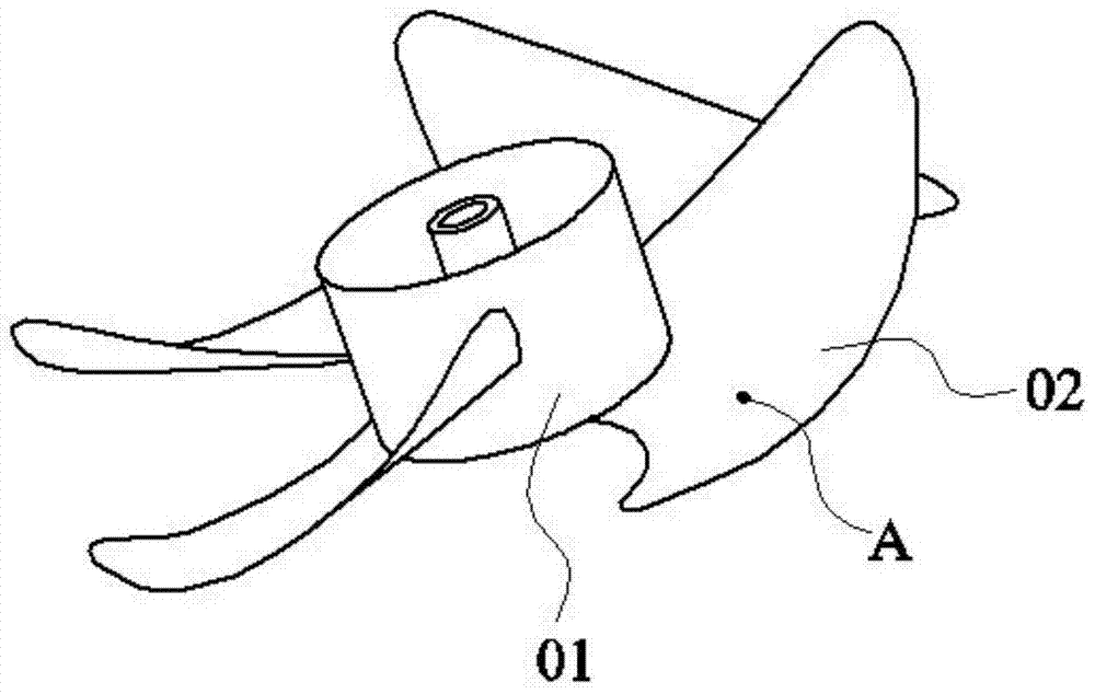 Fan, air-cooled refrigeration device and air-cooled refrigerator