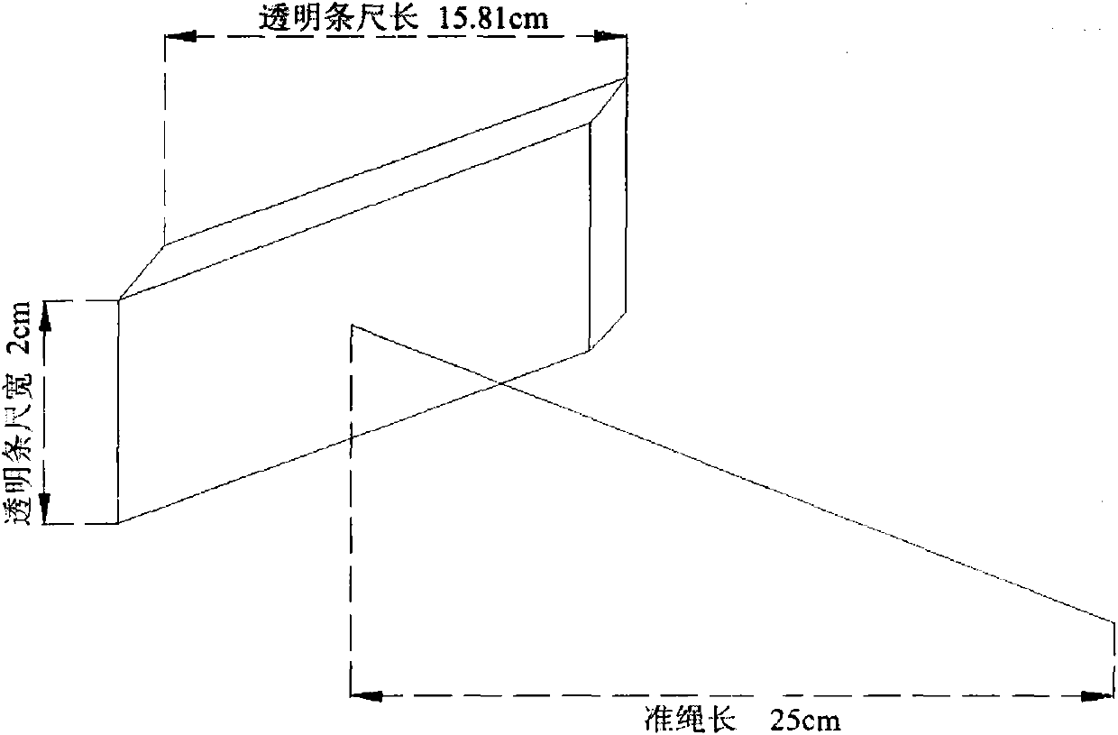 Forest measurement angulometer and application method thereof