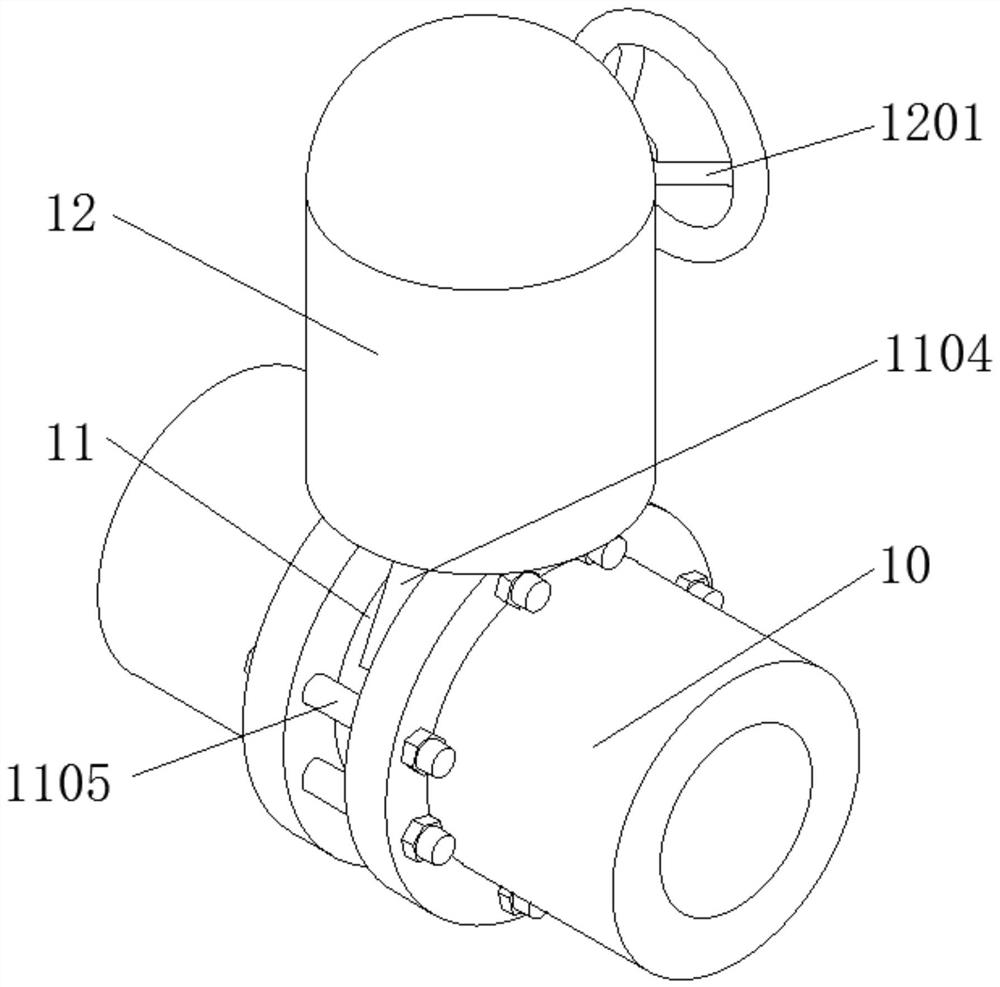 Inclined wafer butterfly valve