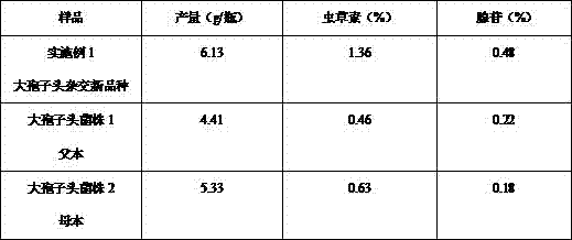 Method for breeding cordyceps militaris by hybridizing with ascospore on basis of molecular biological technology