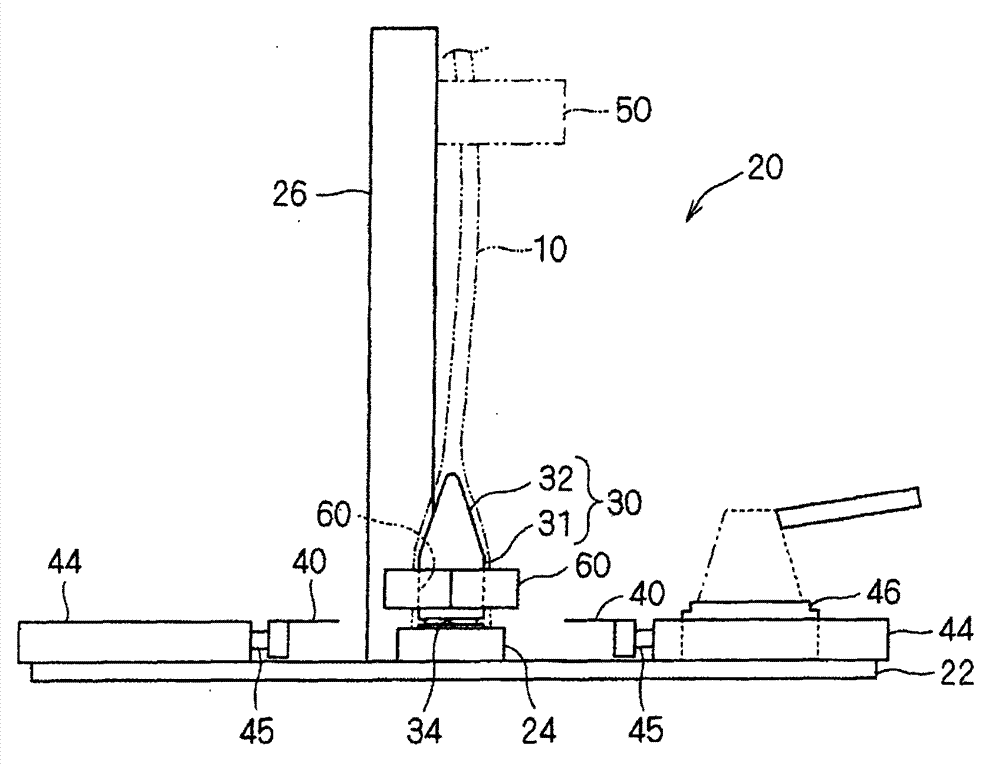 Braided wire machining apparatus and method for manufacturing end extended braided wire