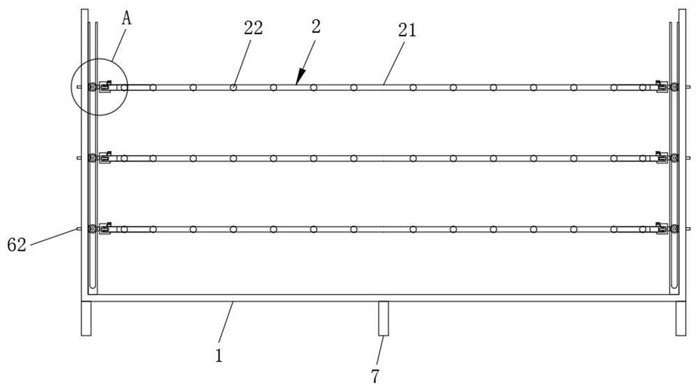 Goods shelf convenient for intelligent manipulator to grab goods