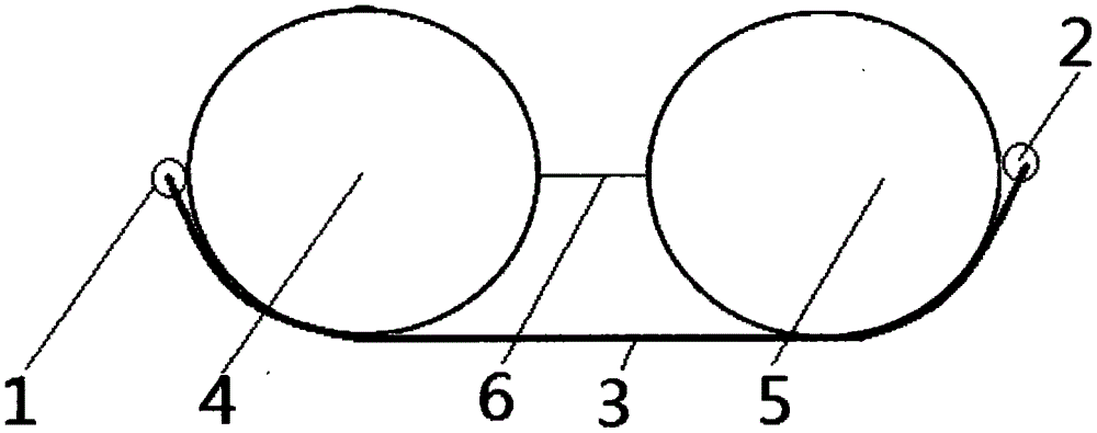 Teaching building urgent evacuation device of membrane structure