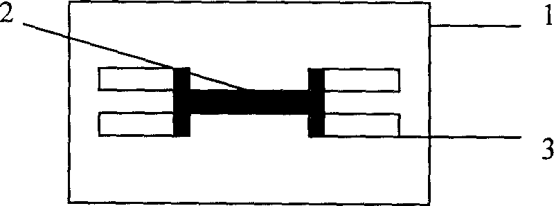 Multiple array copper-manganese thin film super high pressure transducer and method for making same