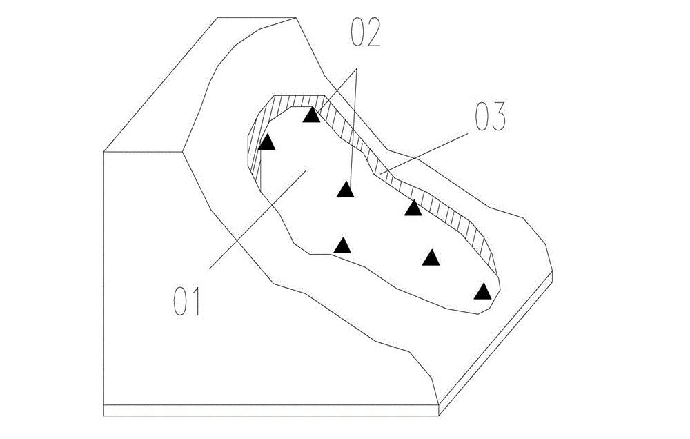 Dynamic monitoring method for measuring landslide stability by means of rainfall