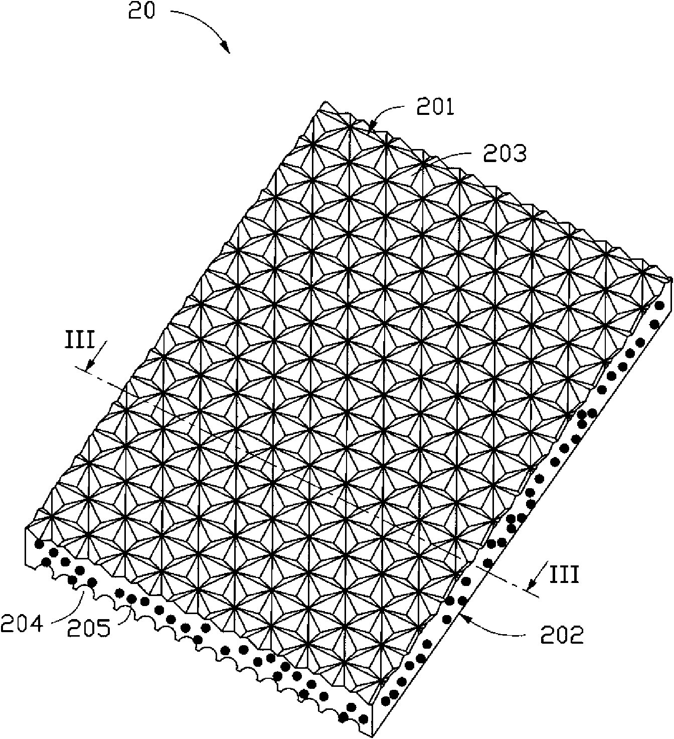 Backlight module and diffusion plate thereof