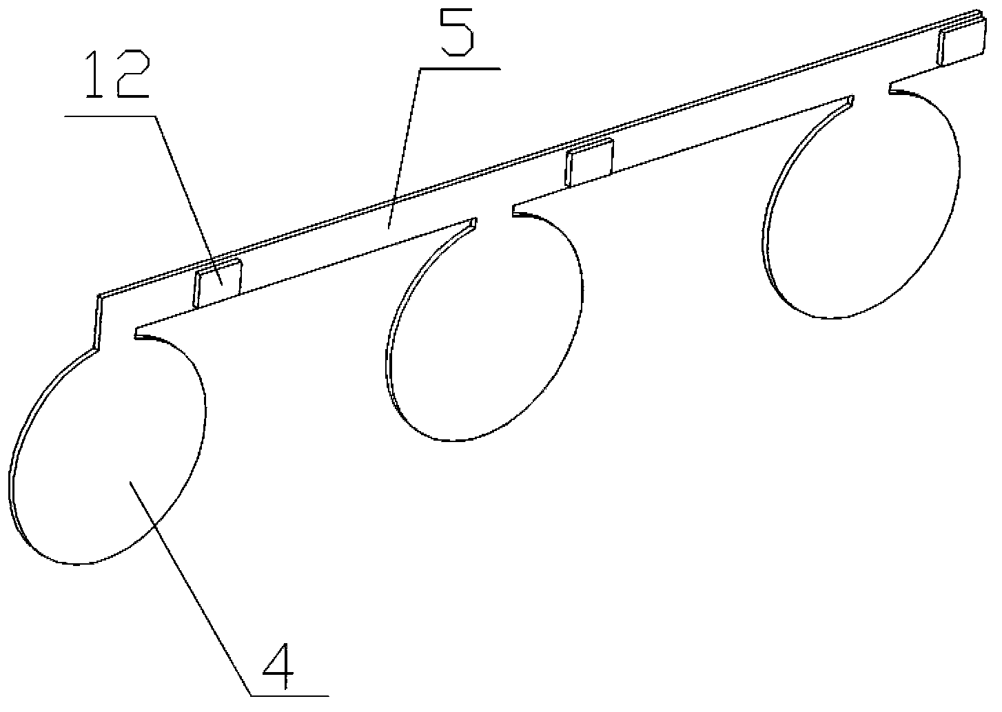 Air outlet structure of air conditioner and air conditioner with air outlet