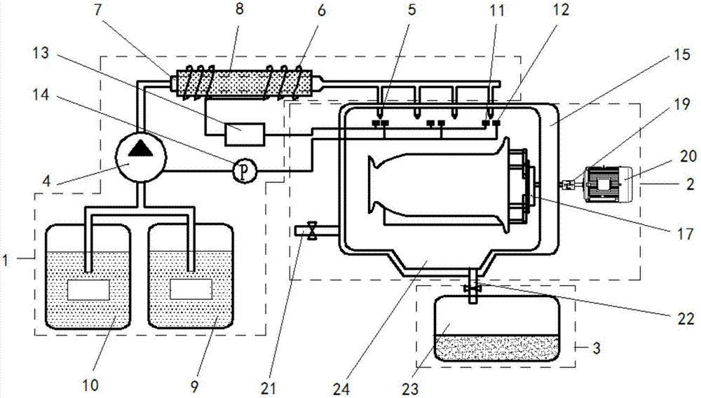 Remanufactured blank cleaning device and application method thereof